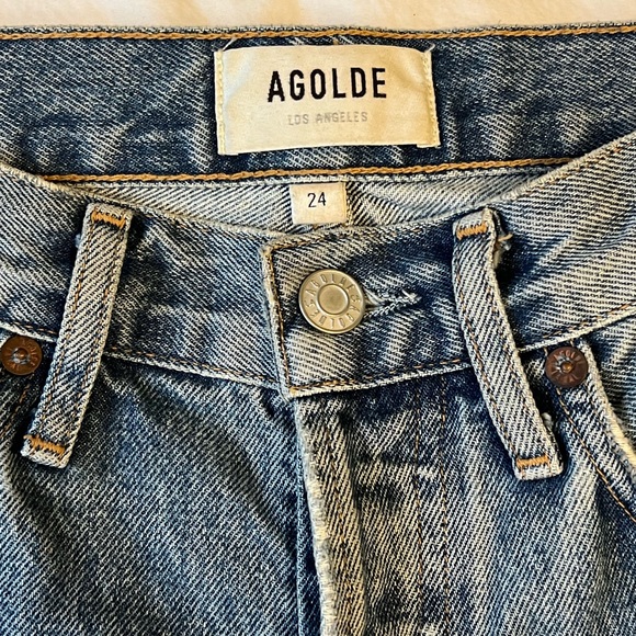 AGOLDE Riley High Rise Crop Jean - Picture 3 of 8